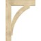 Ekena Millwork Thorton Block Rough Sawn Bracket, Douglas Fir, 6"W x 32"D x 44"H BKT06X32X44THR05RDF - alternate 2